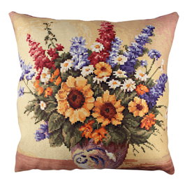 Aberto Design Cojín Multicolor 43 x 43 cm